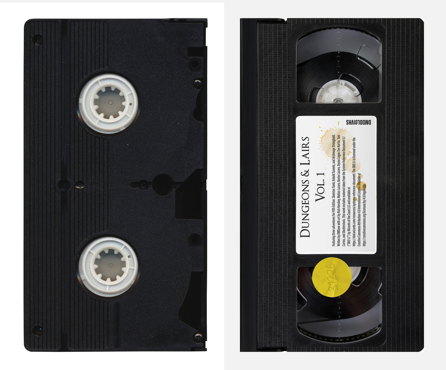 Dungeons & Lairs VHS Collection Volume 1 (Fifth Edition)