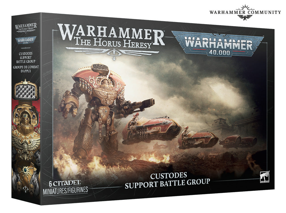 Warhammer 40,000 and Warhammer: The Horus Heresy – Custodes Support Battle Group