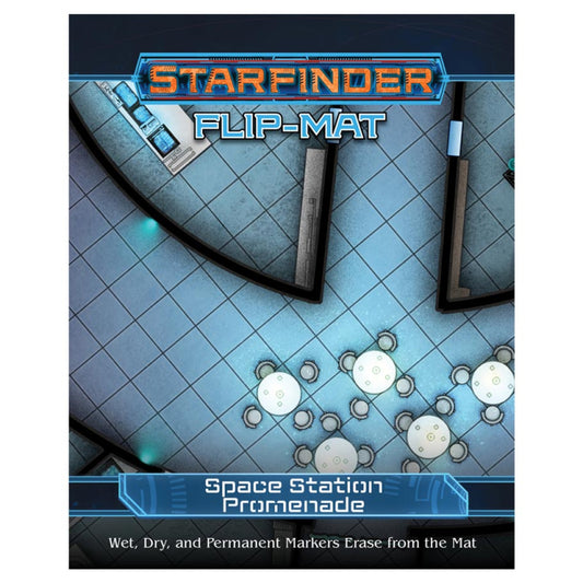 Starfinder: Flip-Mat: Space Station Promenade