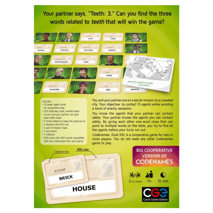 Codenames: Duet XXL