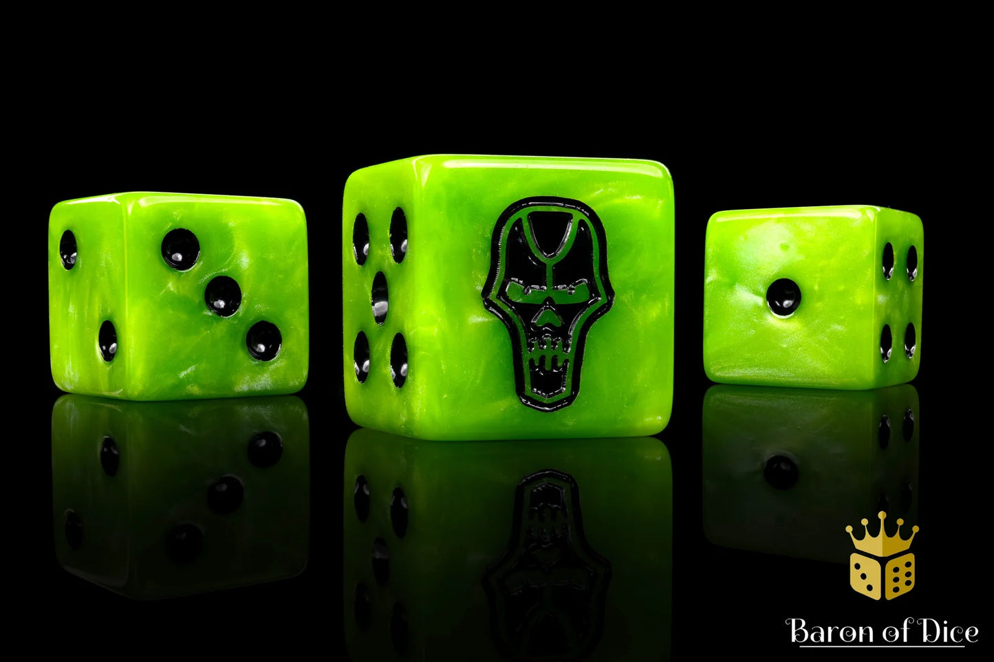 Day of the Dead Dice - Skull x25