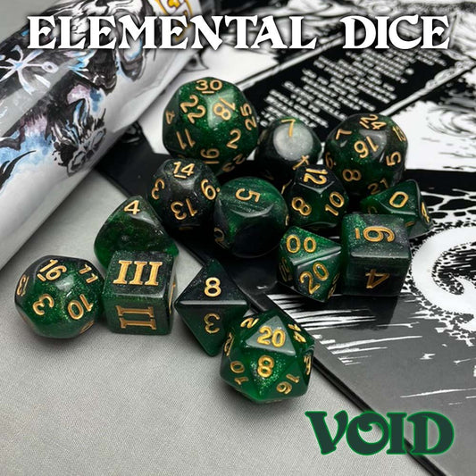 DCC RPG Dice - Elemental Dice: Void-