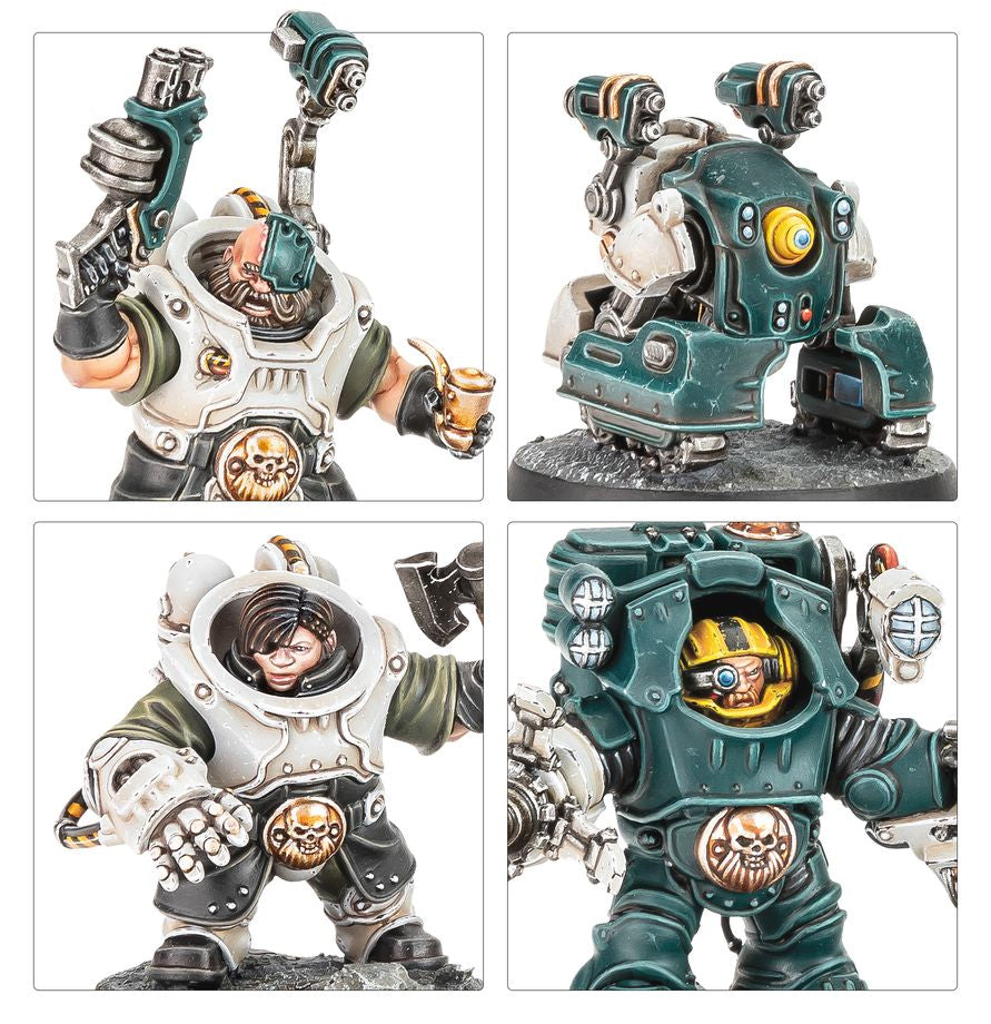 Necromunda: Ironhead Squat Charter Masters and Drill Masters