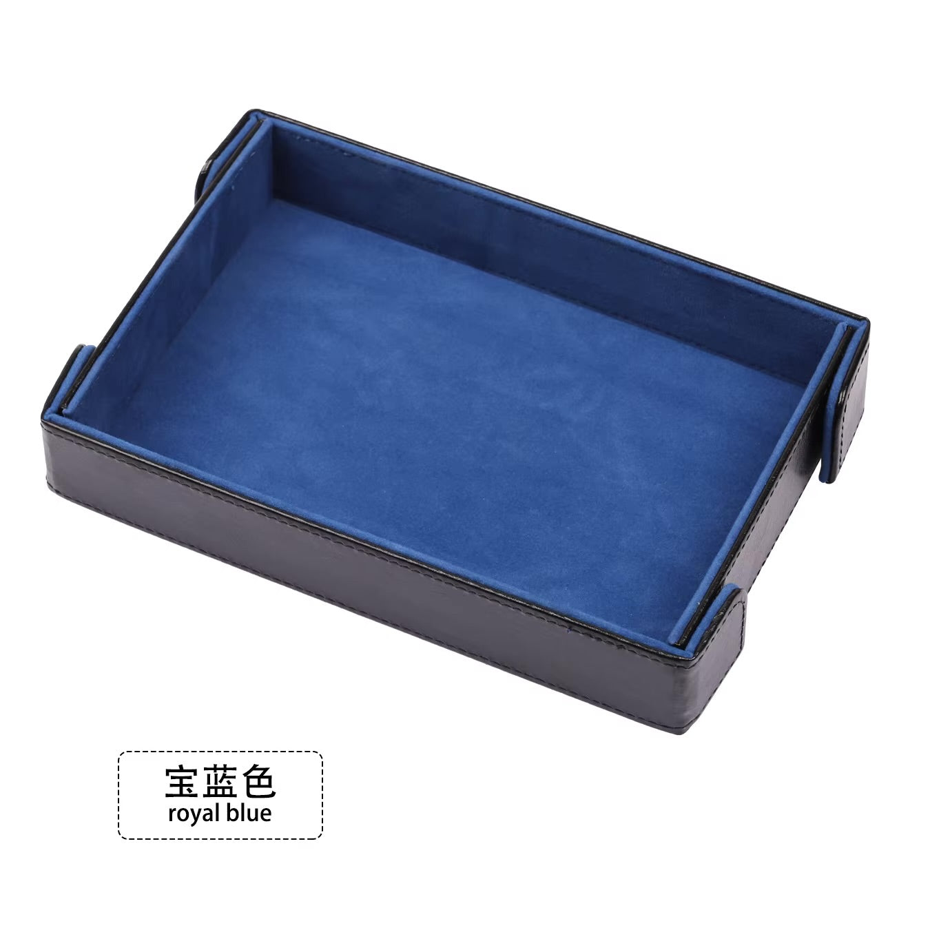 Foldable Magnetic Dice Tray Royal Blue $11.99