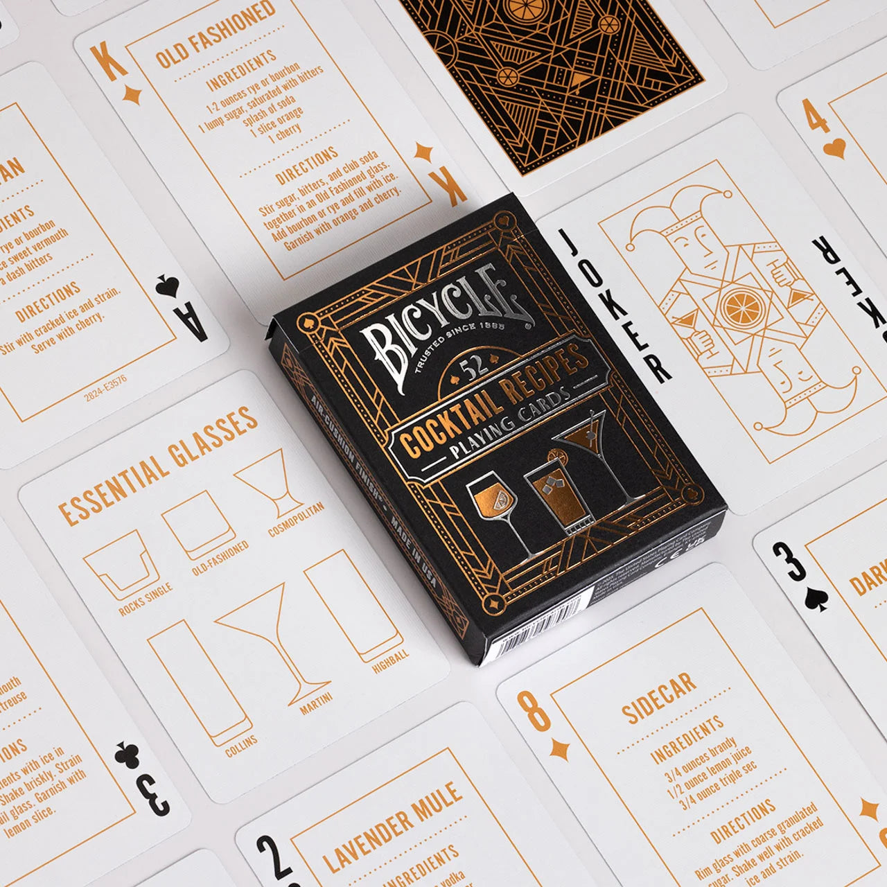 Playing Cards: Bicycle Cocktail Recipes