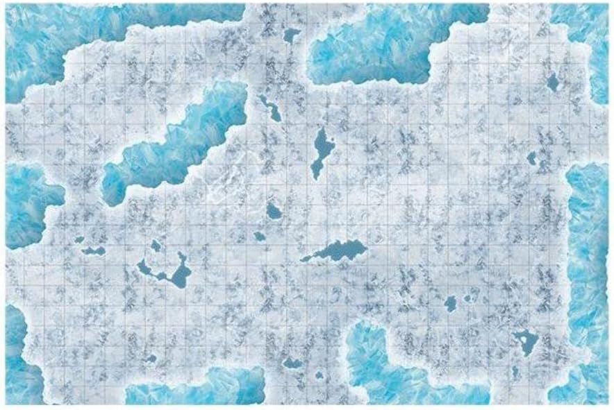 Gale Force 9 Caverns of Ice Encounter: Map (30" x 20")