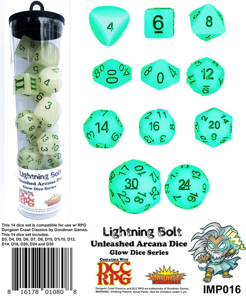 Lightning Bolt Dice Set