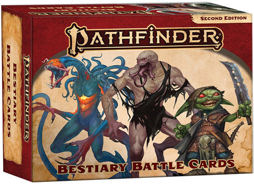 PF2E: Bestiary Battle Cards