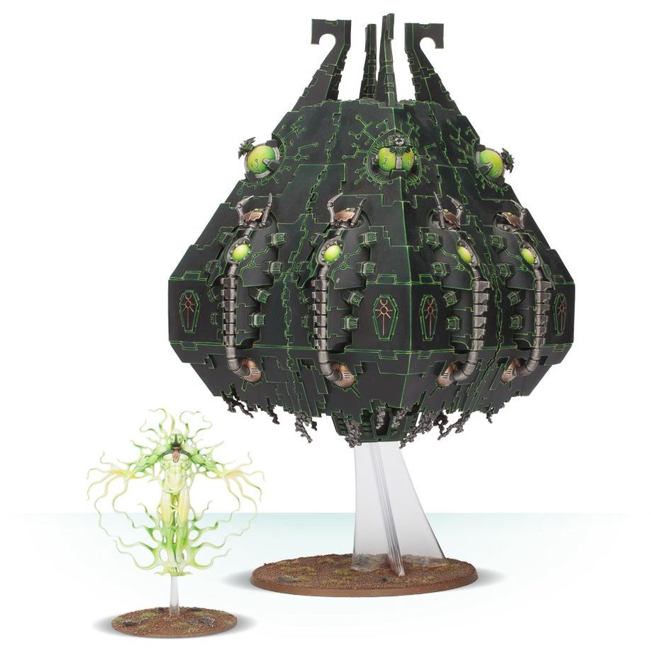Necrons: Obelisk & Transcendent C'tan/ Tesseract Vault