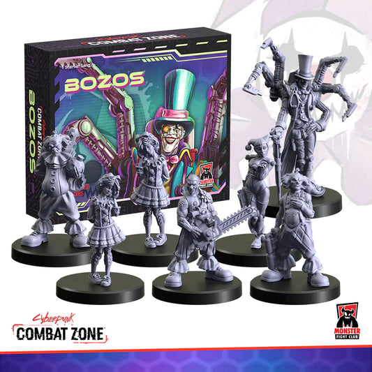 Cyberpunk Red Combat Zone Bozos Miniatures