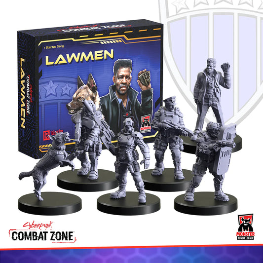Cyberpunk Red Combat Zone Lawmen starter set