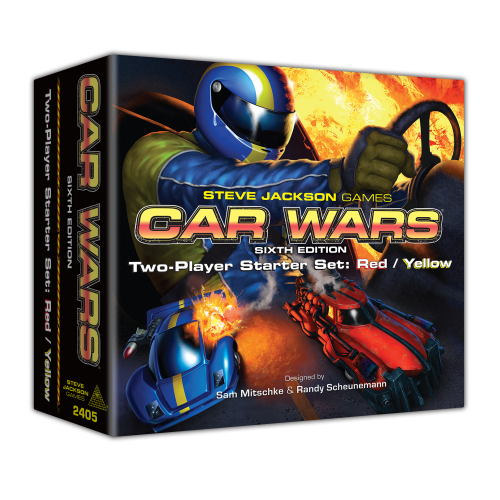 Car Wars: 2 player Starter set red/yellow
