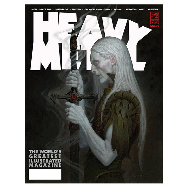 Heavy Metal #2A Brom Cover