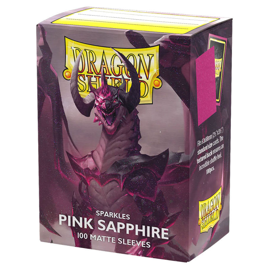 Deck Protector: Matte: Pink Sapphire (100 sleeves)