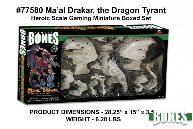 MA'AL DRAKAR THE DRAGON TYRANT (BOXED SET)