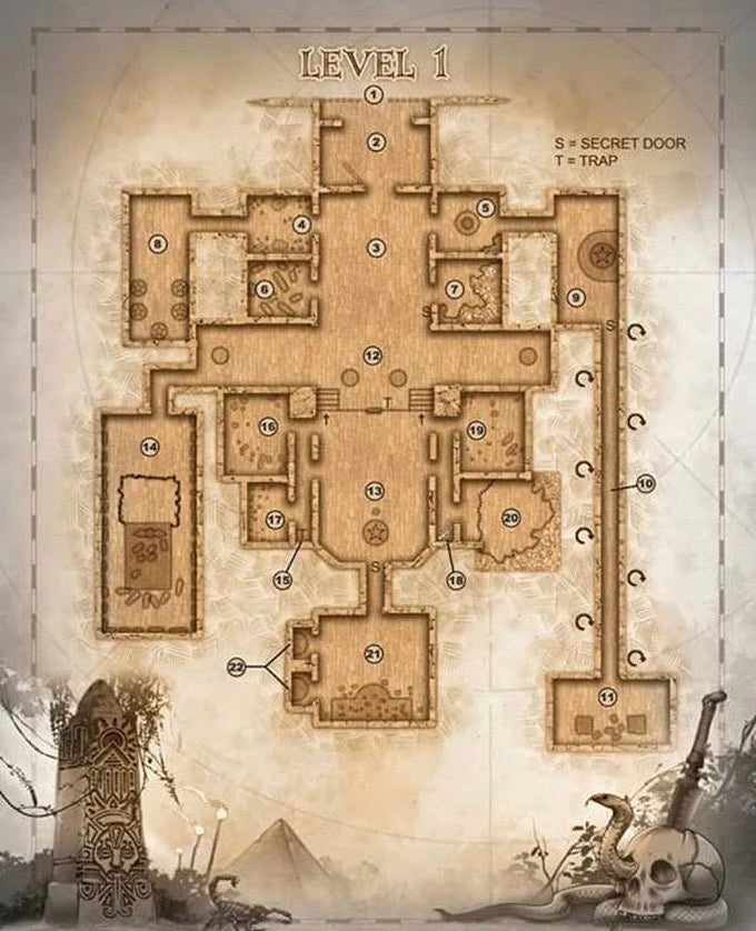 JUNGLE TOMB OF THE MUMMY BRIDE (5e)