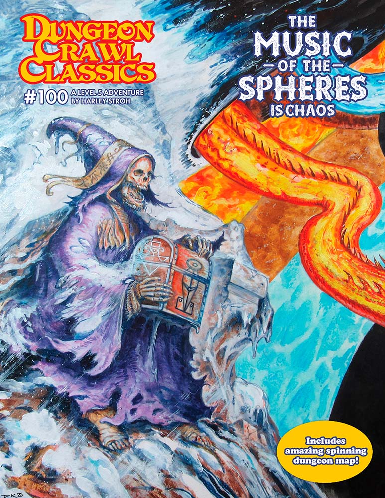 Dungeon Crawl Classics: The Music of the Spheres is Chaos #100