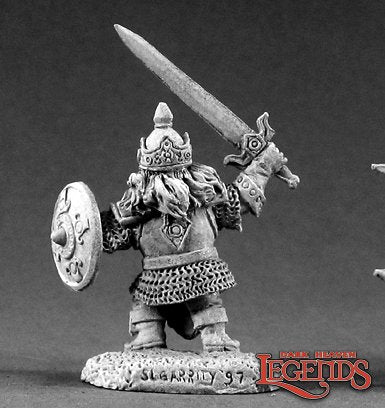KING NORIN SLIVERBEARD DWARF FIGHTER