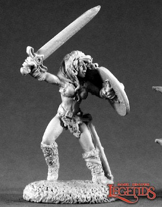 MARDA OF THE BLADE HUMAN BARBARIAN