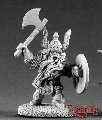 HARGRIM AXEHELM, DWARF KING DWARF PALADIN