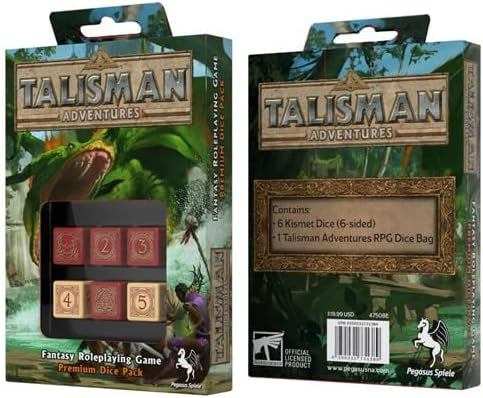 Talisman Adventures dice set