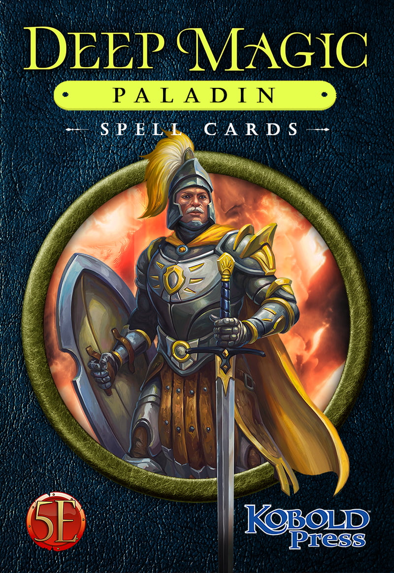 D&D 5E: Deep Magic Spell Cards: Paladin