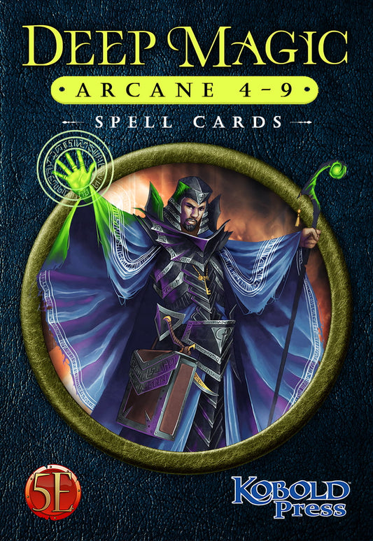 D&D 5E: Deep Magic Spell Cards: Arcane 4-9