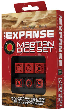 The Expanse: Martian Dice Set