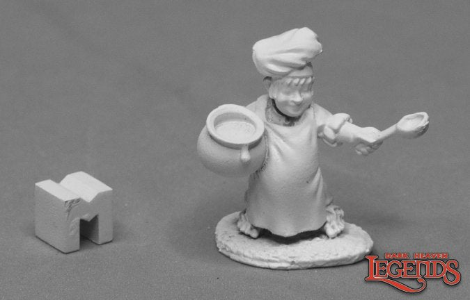PUDGIN PANFLOUR, HALFLING COOK