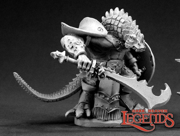 KAR'DRAKIR, REPTUS DRAGONMAN WARRIOR DRAGONMAN FIGHTER