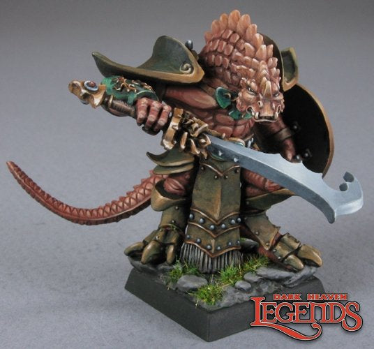 KAR'DRAKIR, REPTUS DRAGONMAN WARRIOR DRAGONMAN FIGHTER