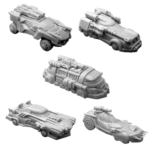 Car Wars: Miniatures Set 1