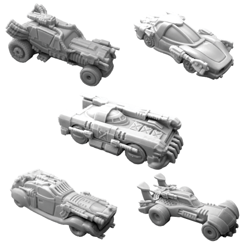 Car Wars: Minatures Set 3