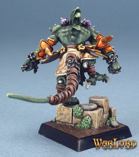 RA'AM, REPTUS HERO DRAGONMAN BARBARIAN
