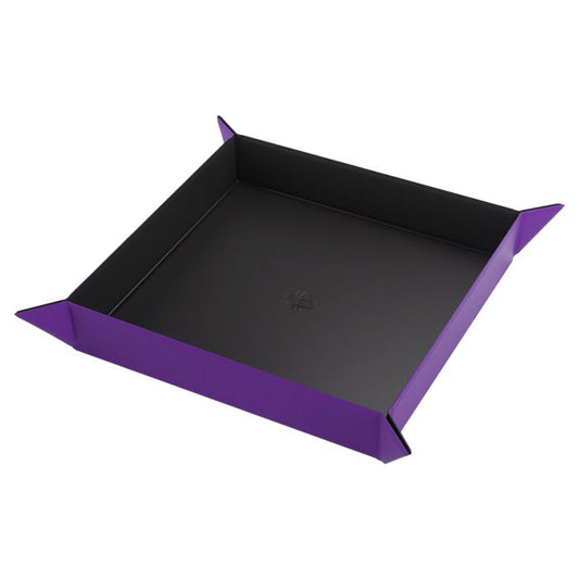 Dice Tray: Square: Black/Purple