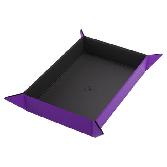 Dice Tray: Rectangle: Black/Purple