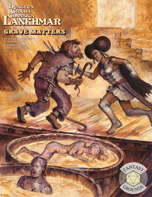 DCC Lankhmar #9: Grave Matters – Adventure for Fantasy Grounds