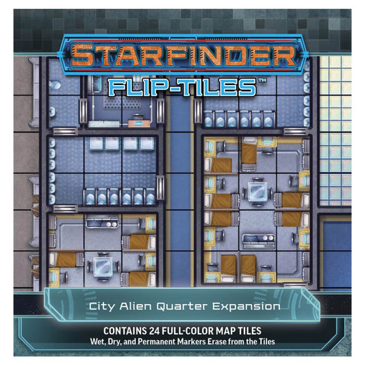 Starfinder Flip-Tiles: City Alien Quarter Expansion
