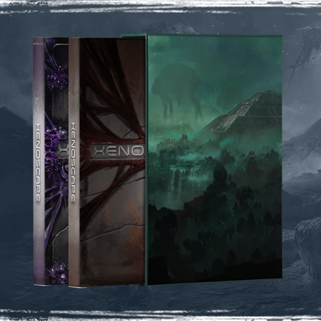 XENOSCAPE SLIPCASE: 2 BOOK CORE SET