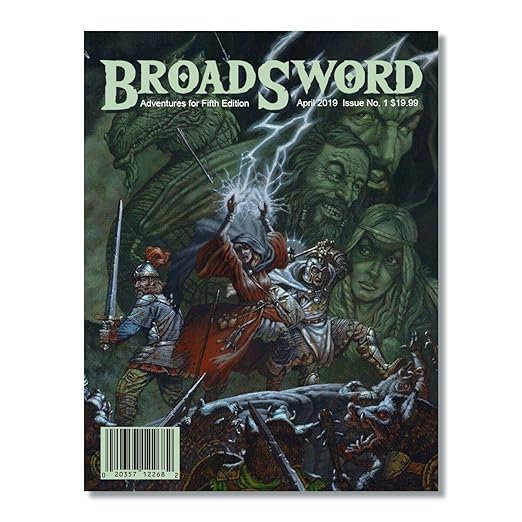 Broadsword Issue 1 August 2019 (Hardcover)