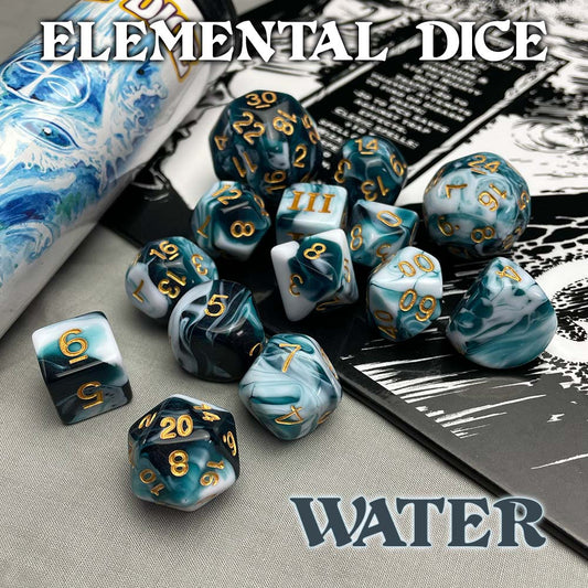 DCC RPG Dice – Elemental Dice: Water