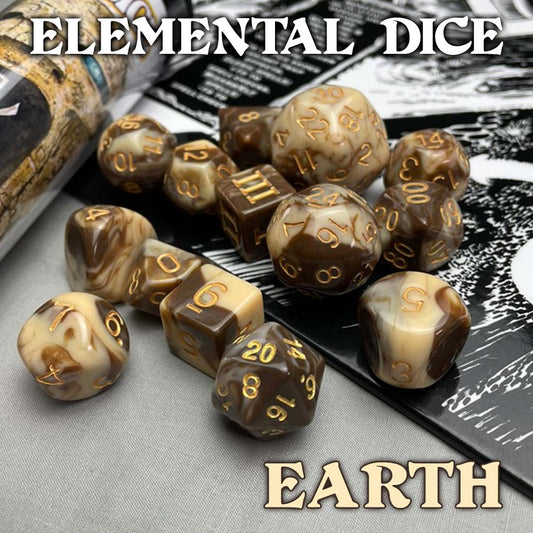 DCC RPG Dice – Elemental Dice: Earth