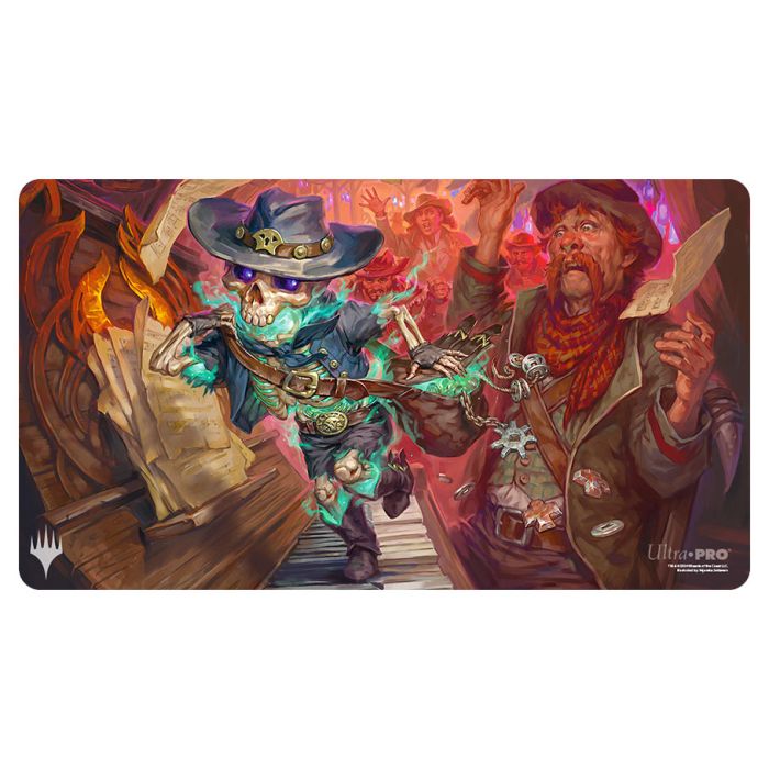 Playmat: Magic the Gathering: Outlaws of Thunder Junction: Tinybones, the Pickpocket
