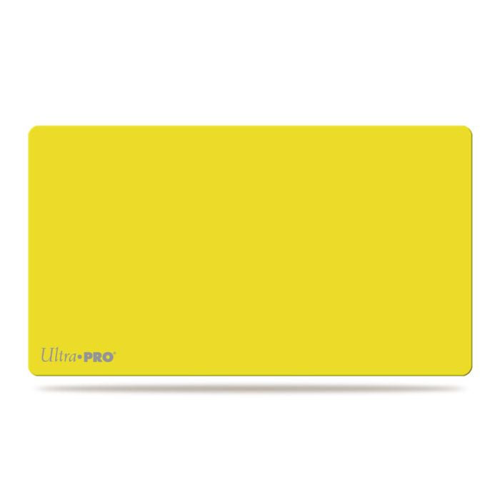 Play Mat: Solid Lemon Yellow