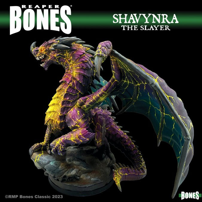 SHAVYNRA THE SLAYER, HUGE DRAGON BONES CLASSIC DELUXE BOXED SET