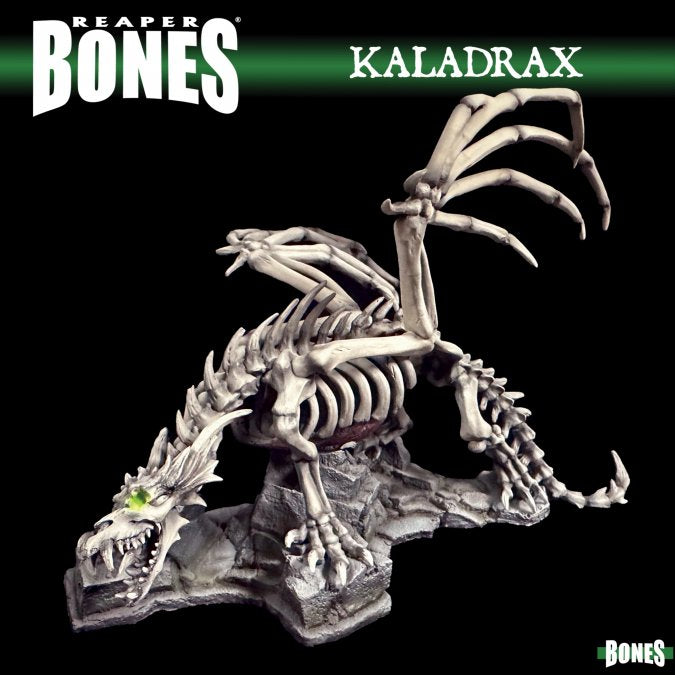 KALADRAX, SKELETAL DRAGON BONES CLASSIC DELUXE BOXED SET