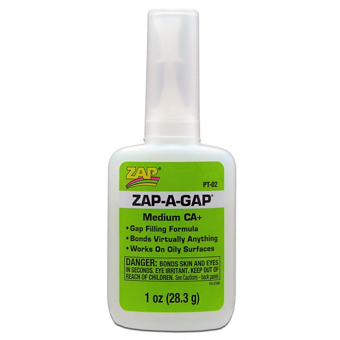 1oz Zap-a-Gap Medium CA+ 12 Seconds