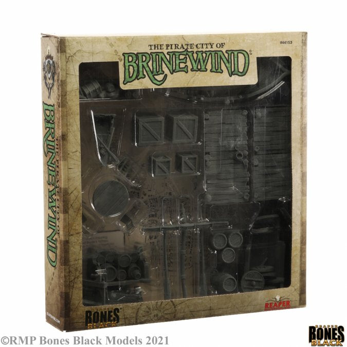 PIRATE CITY OF BRINEWIND BOXED SET BONES BLACK DELUXE BOXED SET