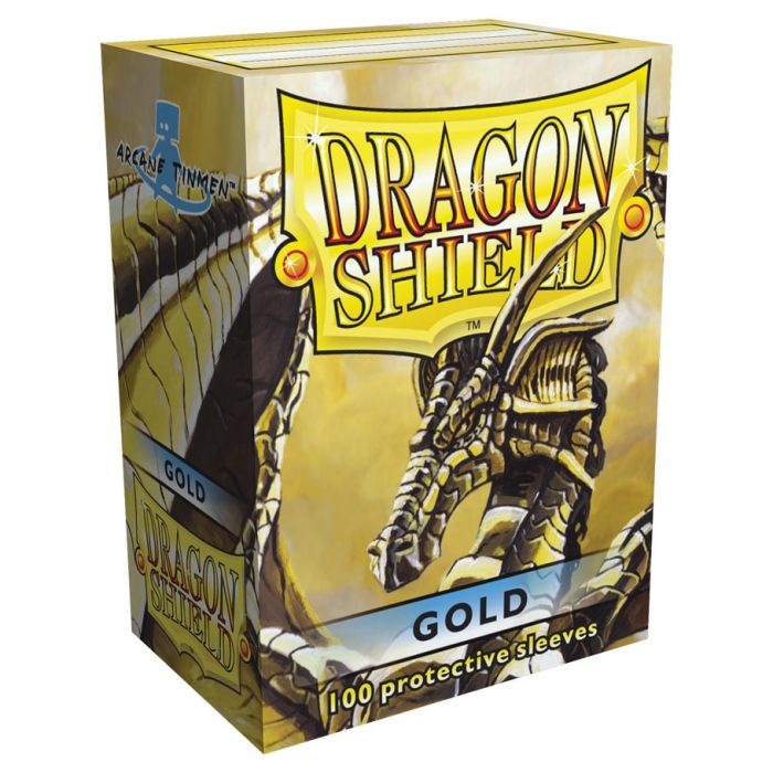 Deck Protector: Dragon Shield: Classic: Gold (100)