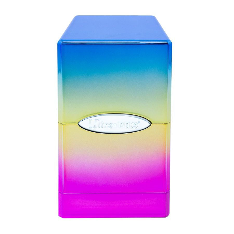 ULTRA PRO: SATIN TOWER DECK BOX - RAINBOW